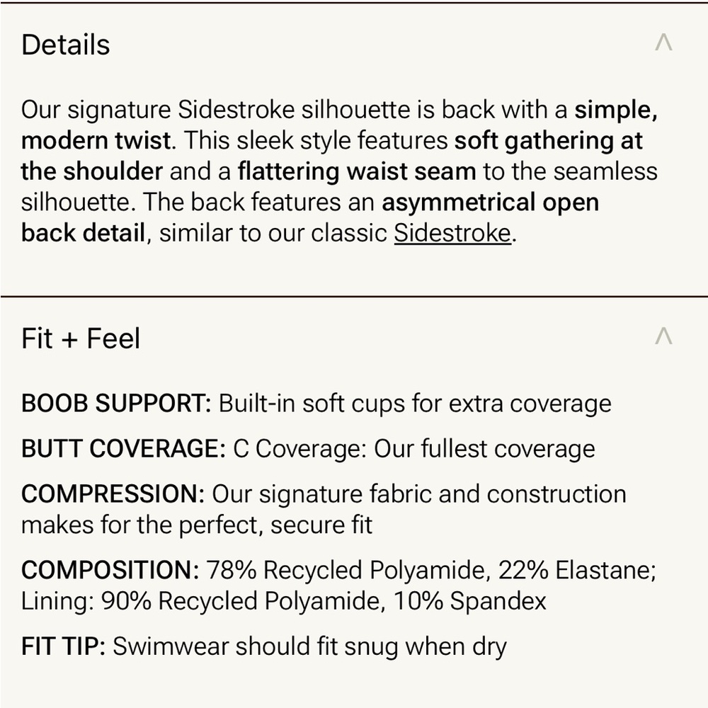 Summersalt The Ruched Sidestroke Black One-Shoulder one piece Swimsuit 10 nwt - Picture 6 of 9